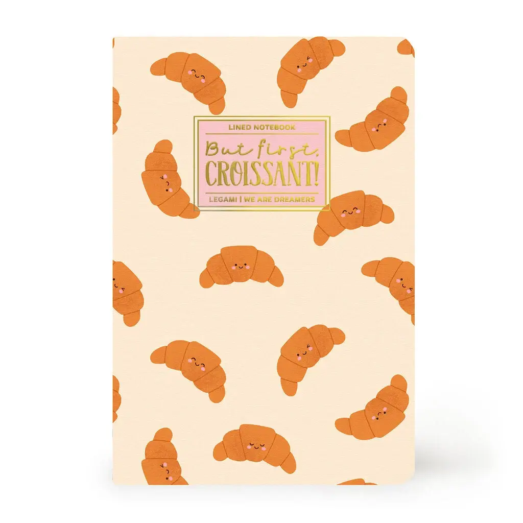 Cuaderno a Rayas A6 Small Croissant