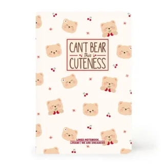 Cuaderno a Rayas A6 Small Teddy Bear