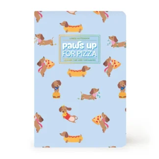 Cuaderno a Rayas A6 Small Dog Light Blue