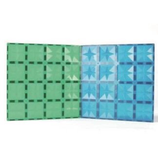 Bases Cuadradas Azul y Verde
