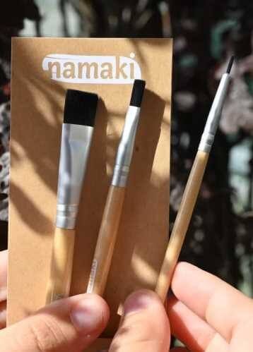 Set de 3 Pinceles de Maquillaje
