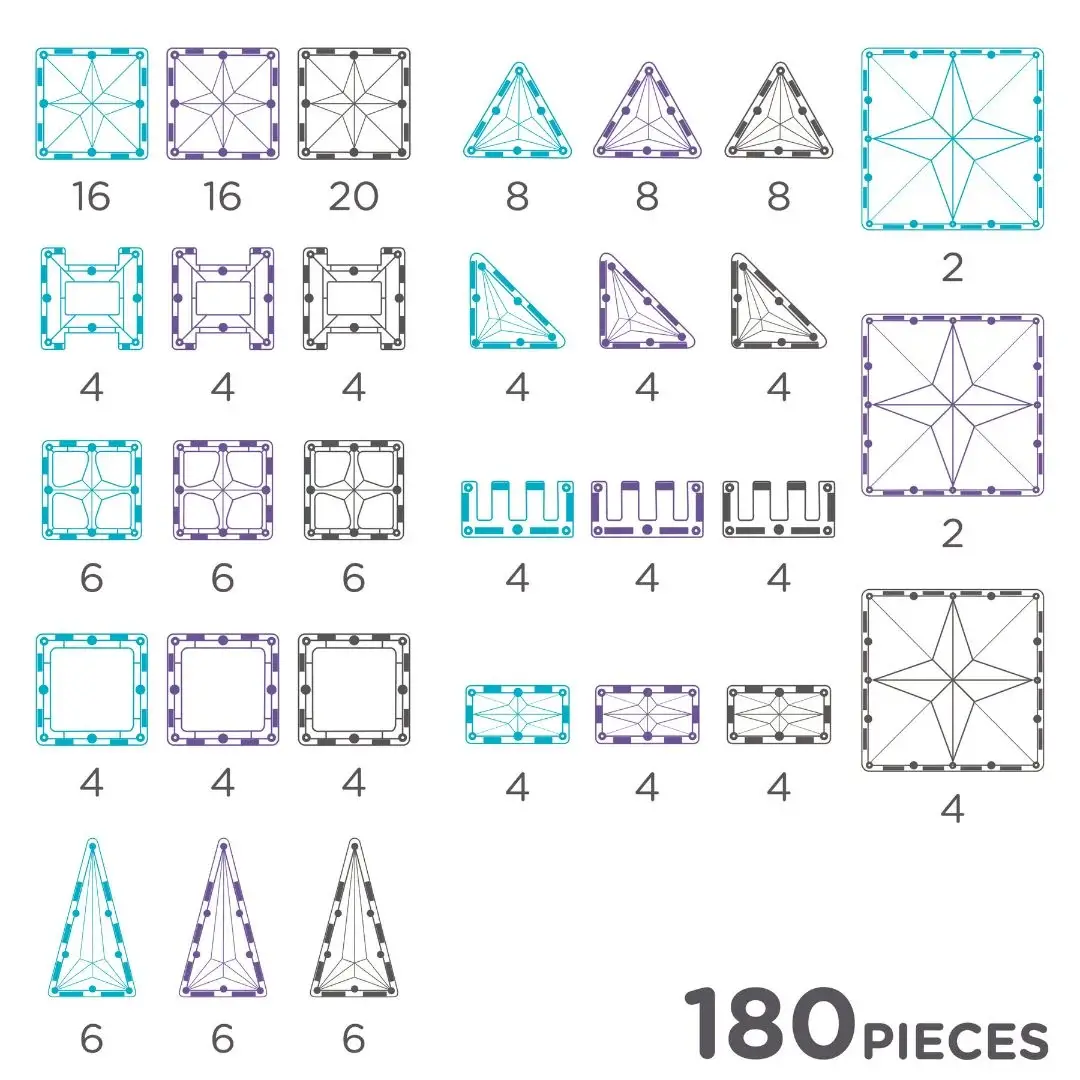 Mega Ice Crystal Pack 180 Pcs