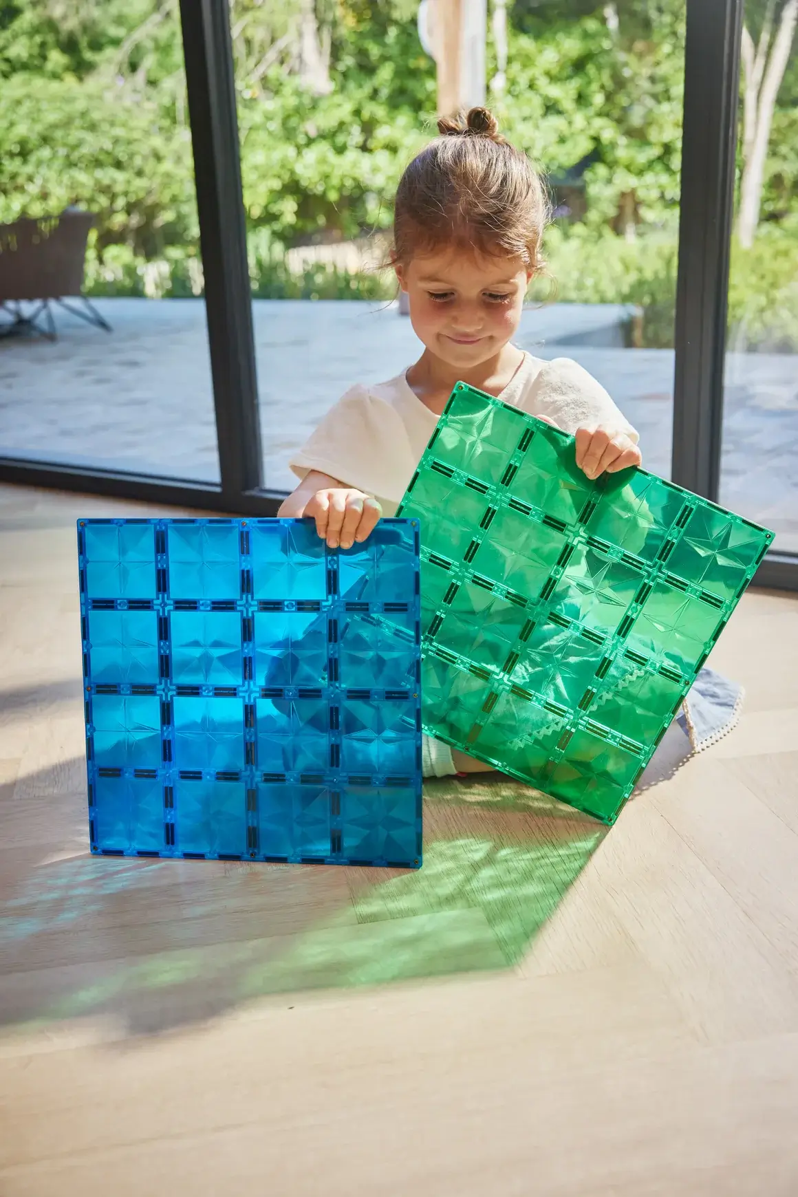 Bases Cuadradas Azul y Verde
