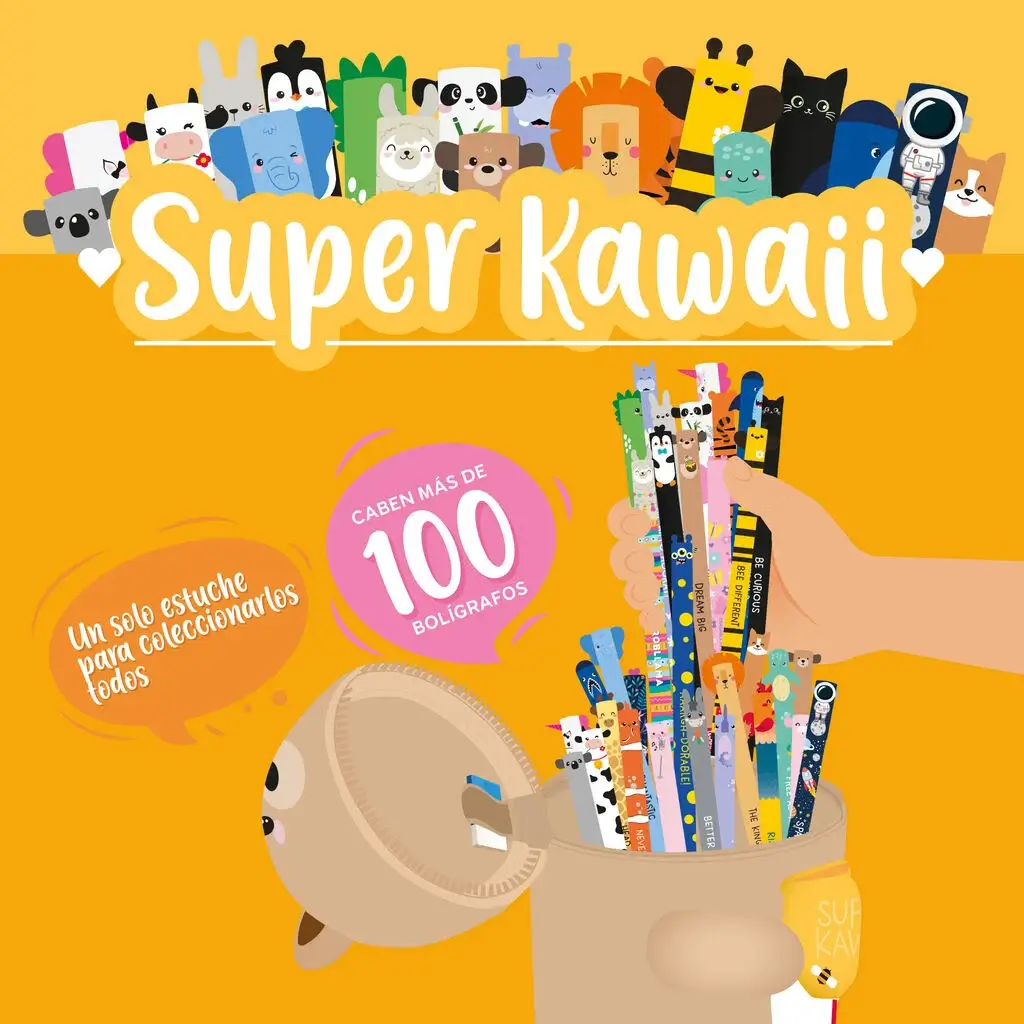 Estuche de Mesa Super Kawaii Teddy Bear