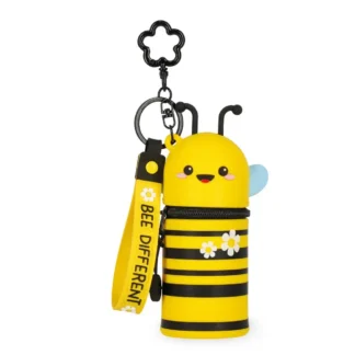 Monedero con Llavero Mini Kawaii Bee