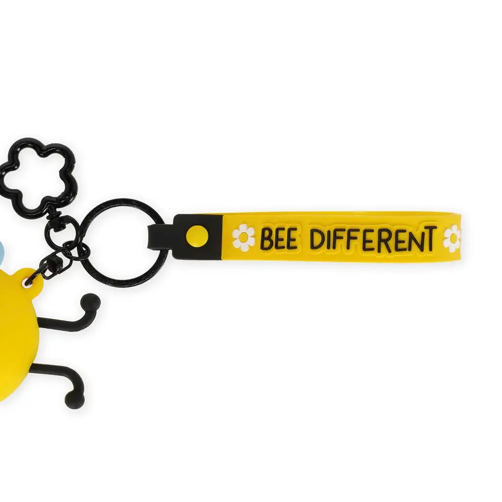 Monedero con Llavero Mini Kawaii Bee