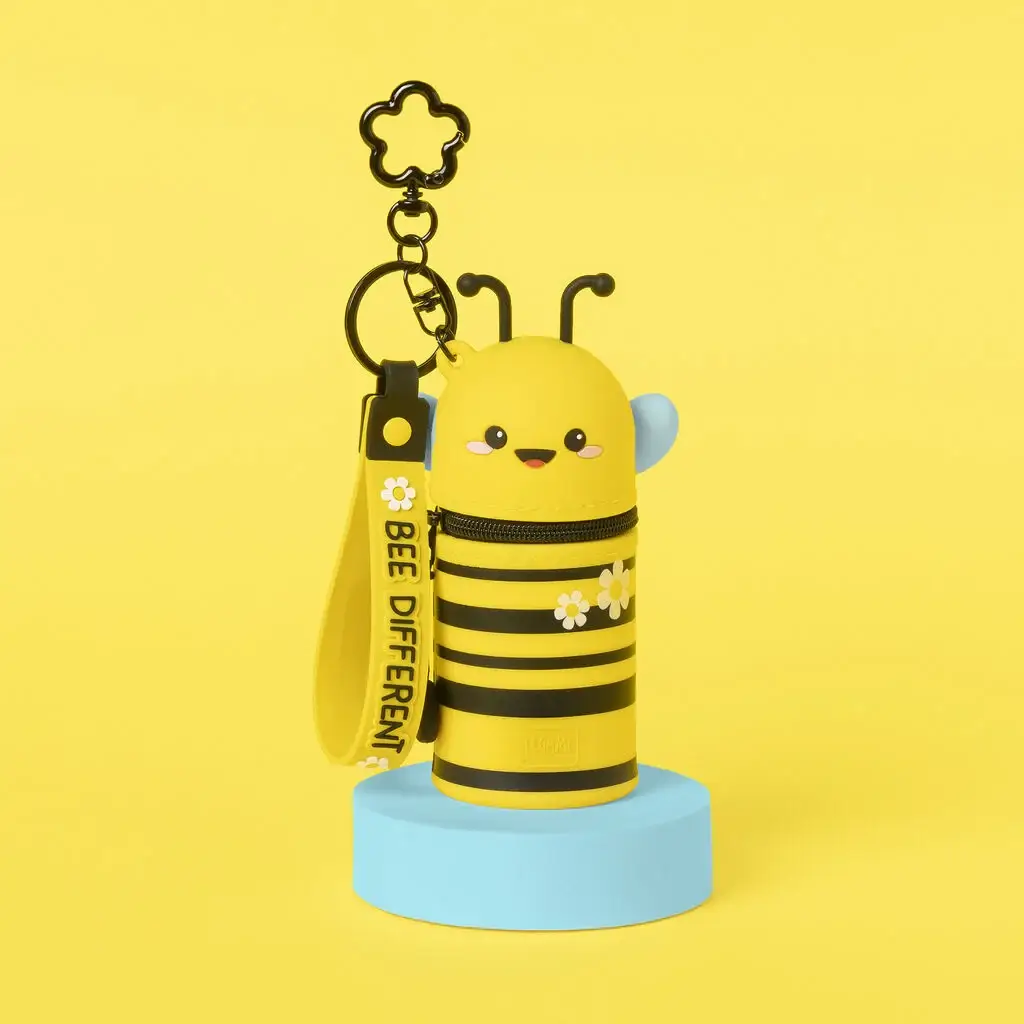 Monedero con Llavero Mini Kawaii Bee