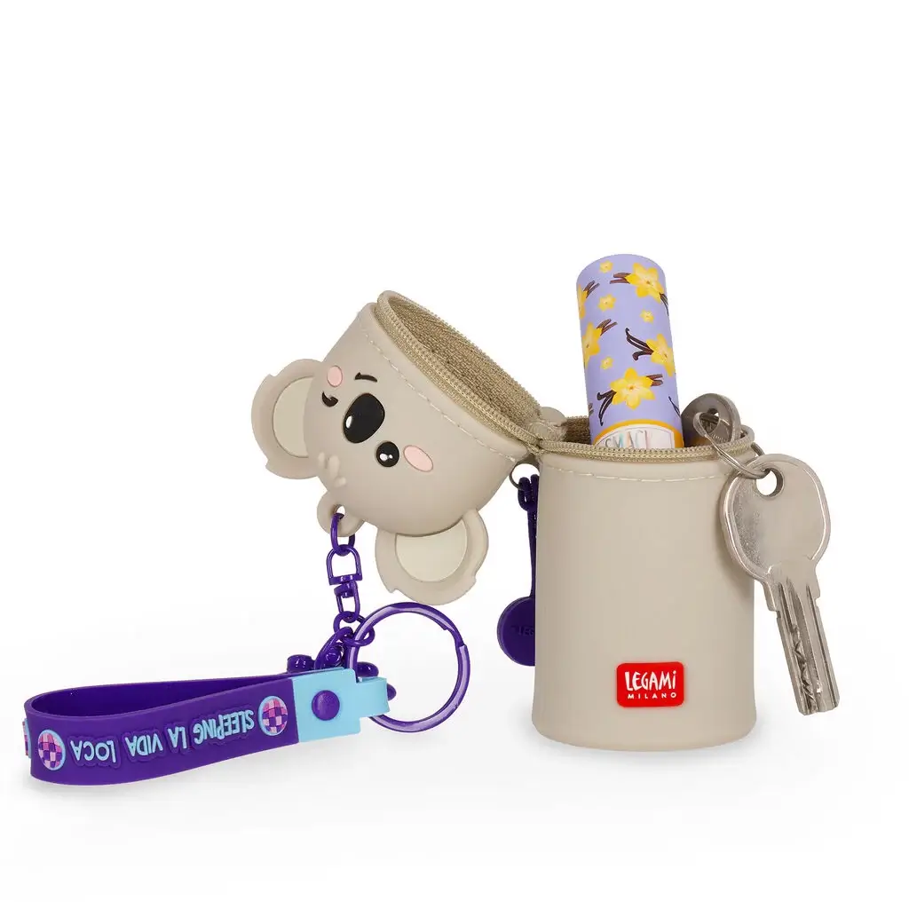 Monedero con Llavero Mini Kawaii Koala