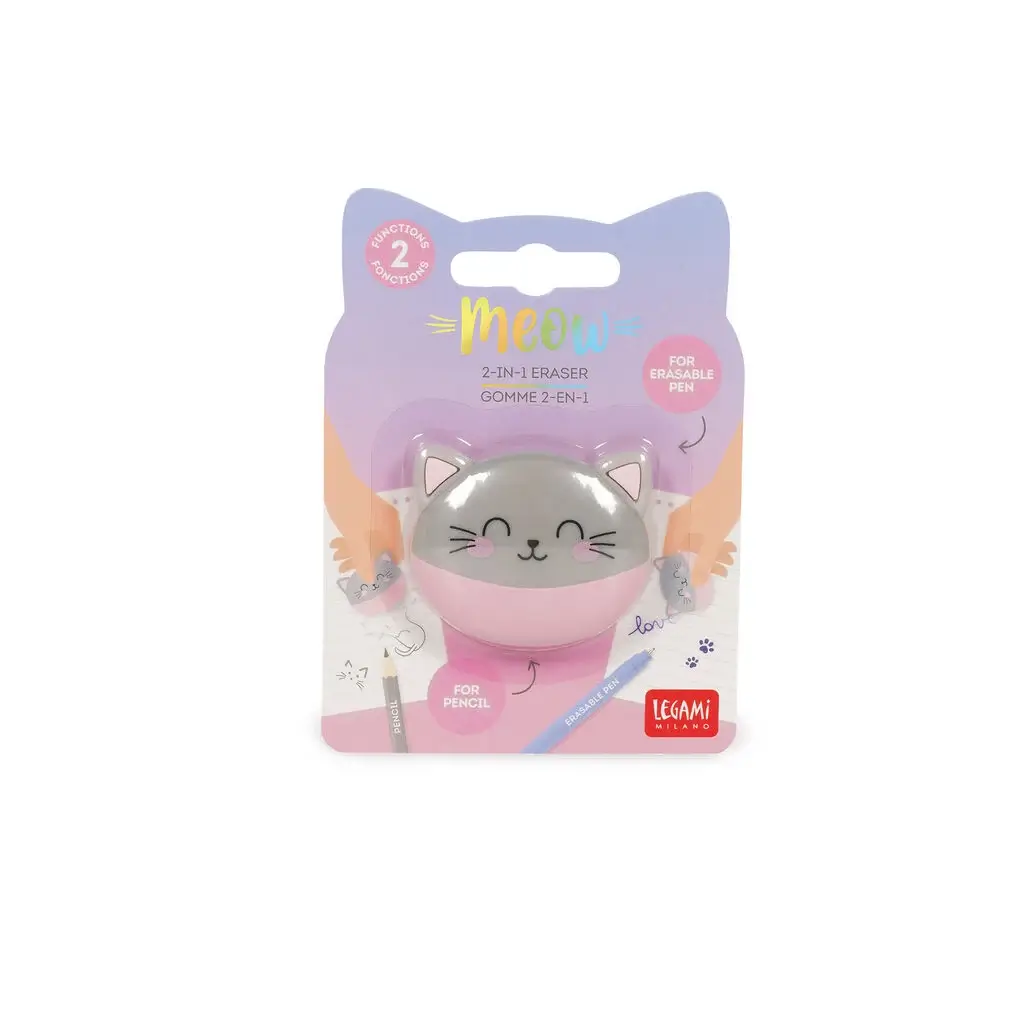 Goma 2 en 1 Meow Kitty